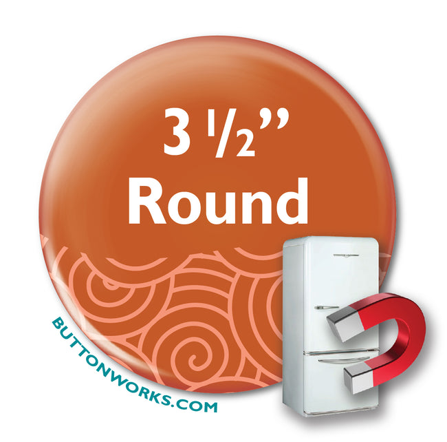 Custom Fridge Magnets 3.5 inch