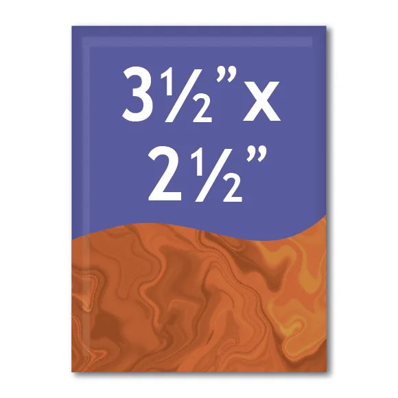 Custom 3.5 x 2.5 inch Buttons