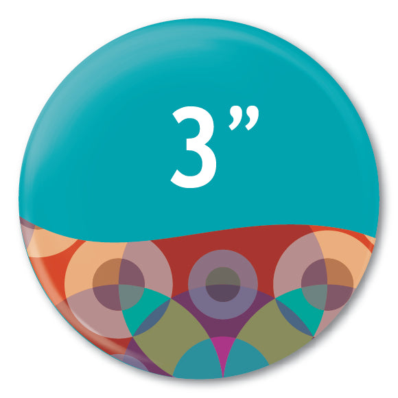 25-Pack of Custom Buttons - Fast Turn Around & Shipping Included