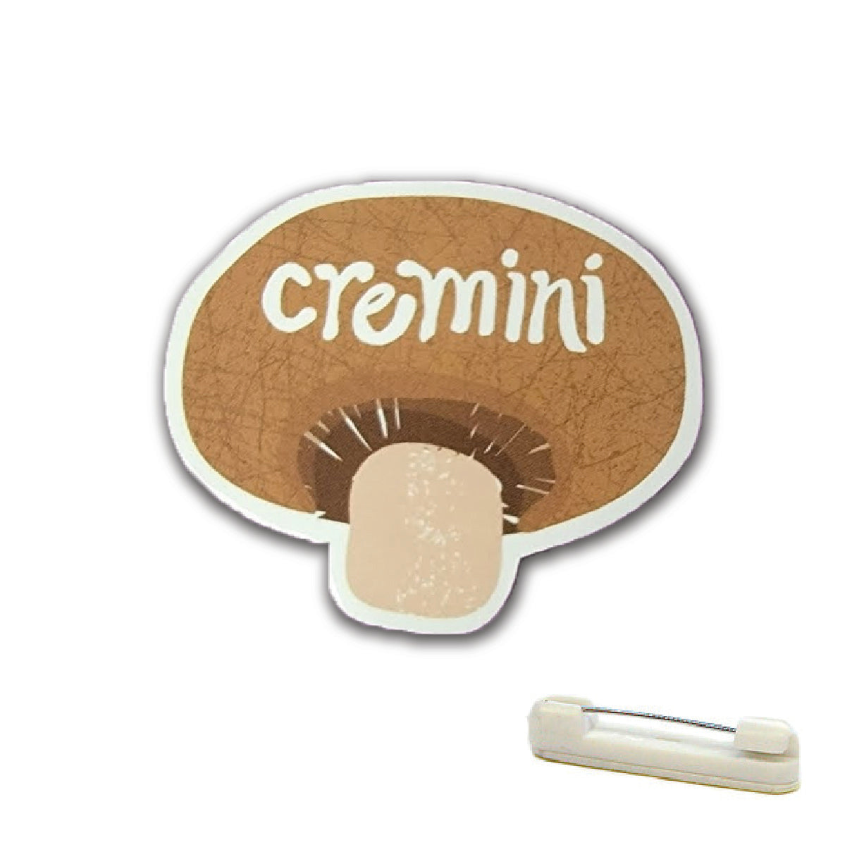 Custom Shape Pins - Laminated Chipboard
