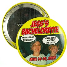 Custom 3.5 inch Buttons