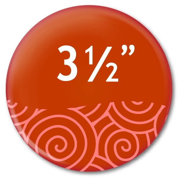 Custom 3.5 inch Buttons