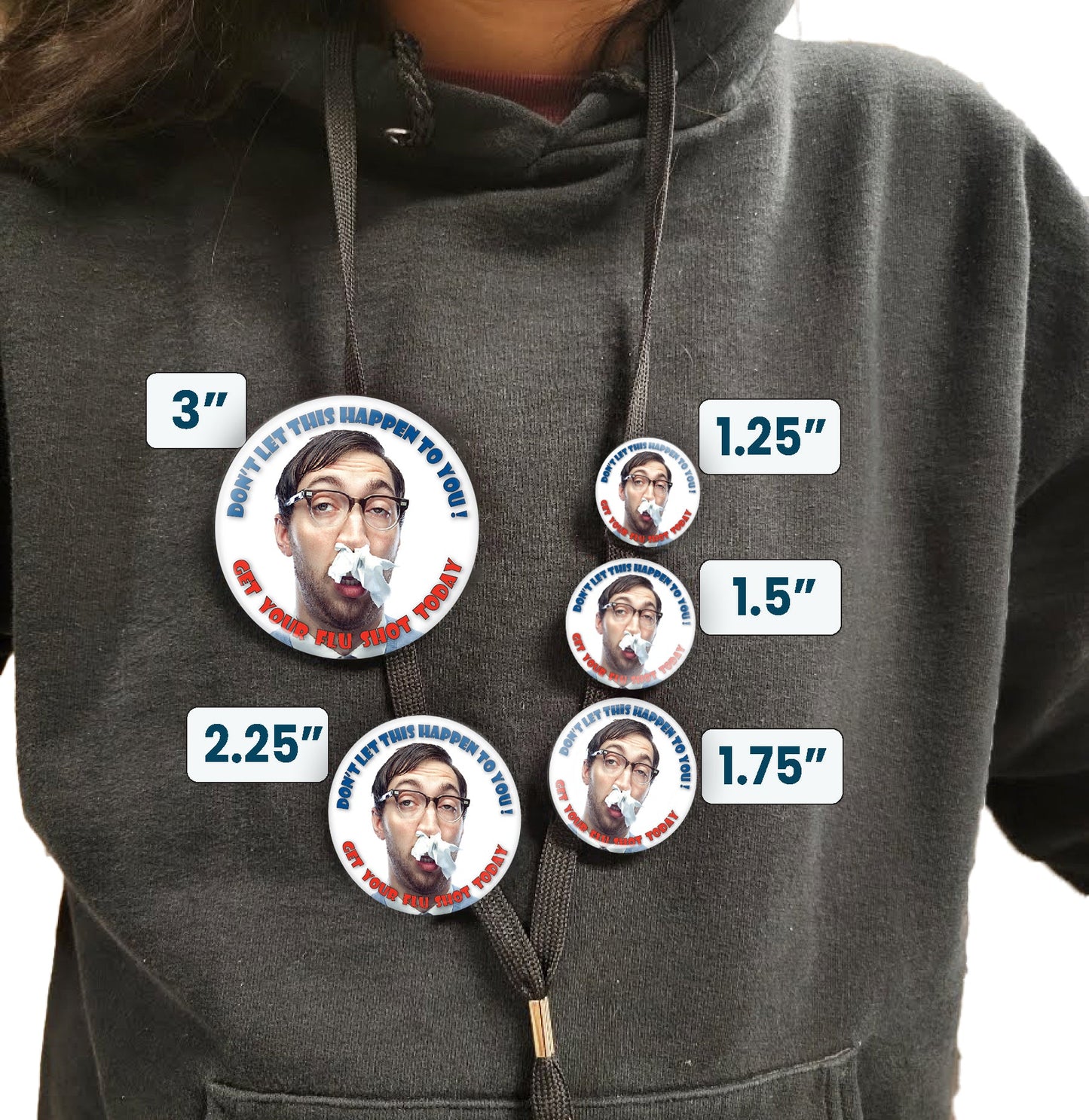 Healthcare Pin Healthcare Button