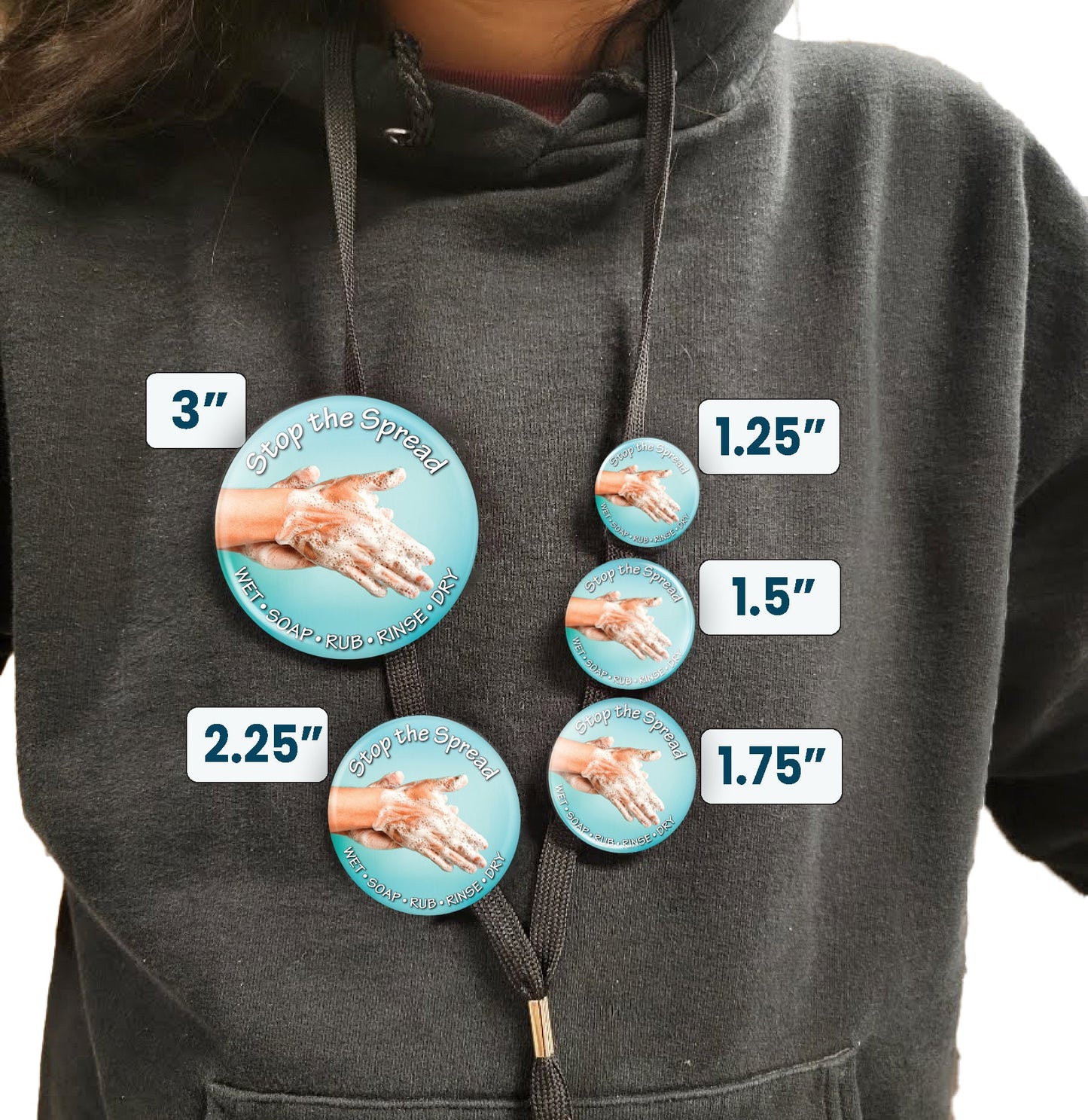 Healthcare Pin Healthcare Button