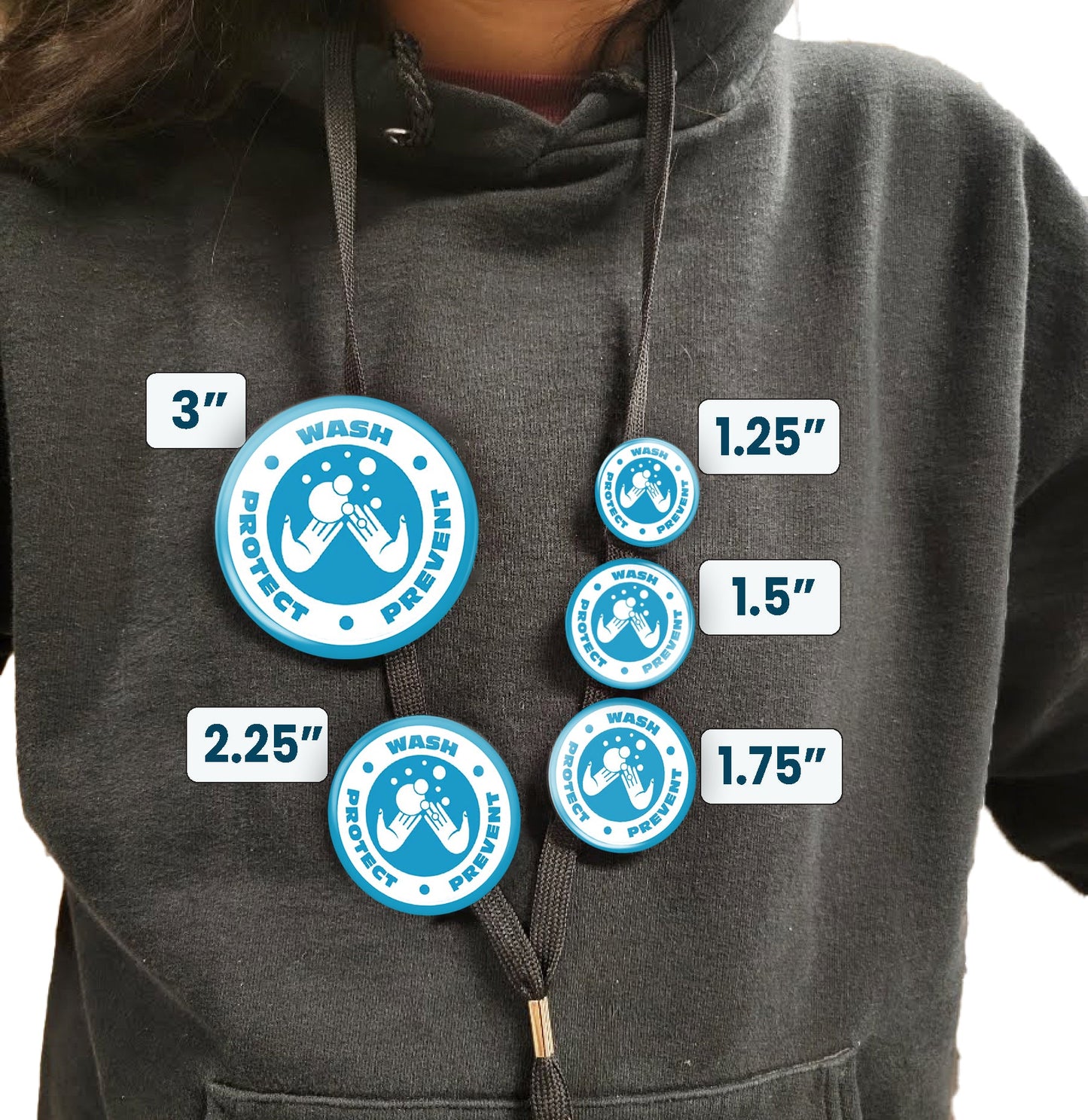 Healthcare Pin Healthcare Button