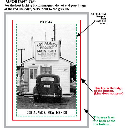 Custom Fridge Magnets 3.5 x 2.5 inch