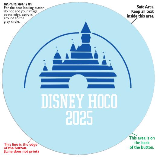 Custom 3" inch Buttons