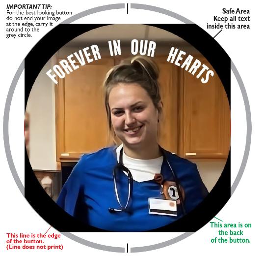 Custom 3" inch Buttons