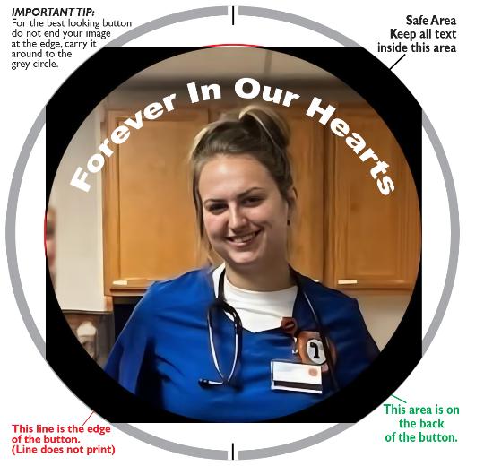 Custom 3" inch Buttons