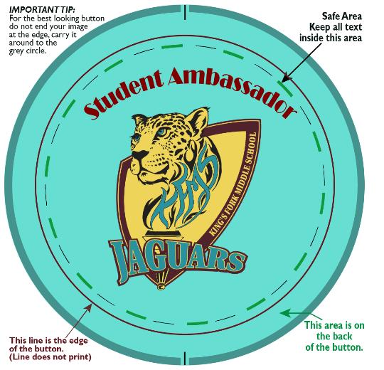 Custom 3" inch Buttons
