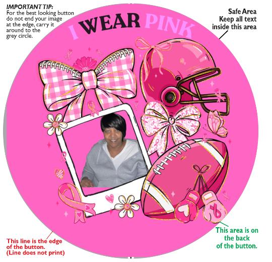 Custom 3" inch Buttons