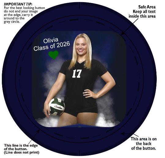 Custom 3" inch Buttons