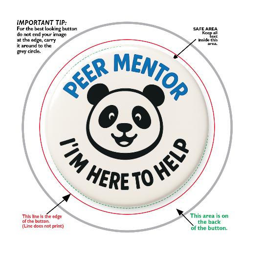 Custom 3.5 inch Buttons