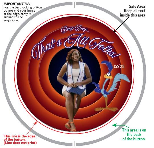 Custom 3" inch Buttons