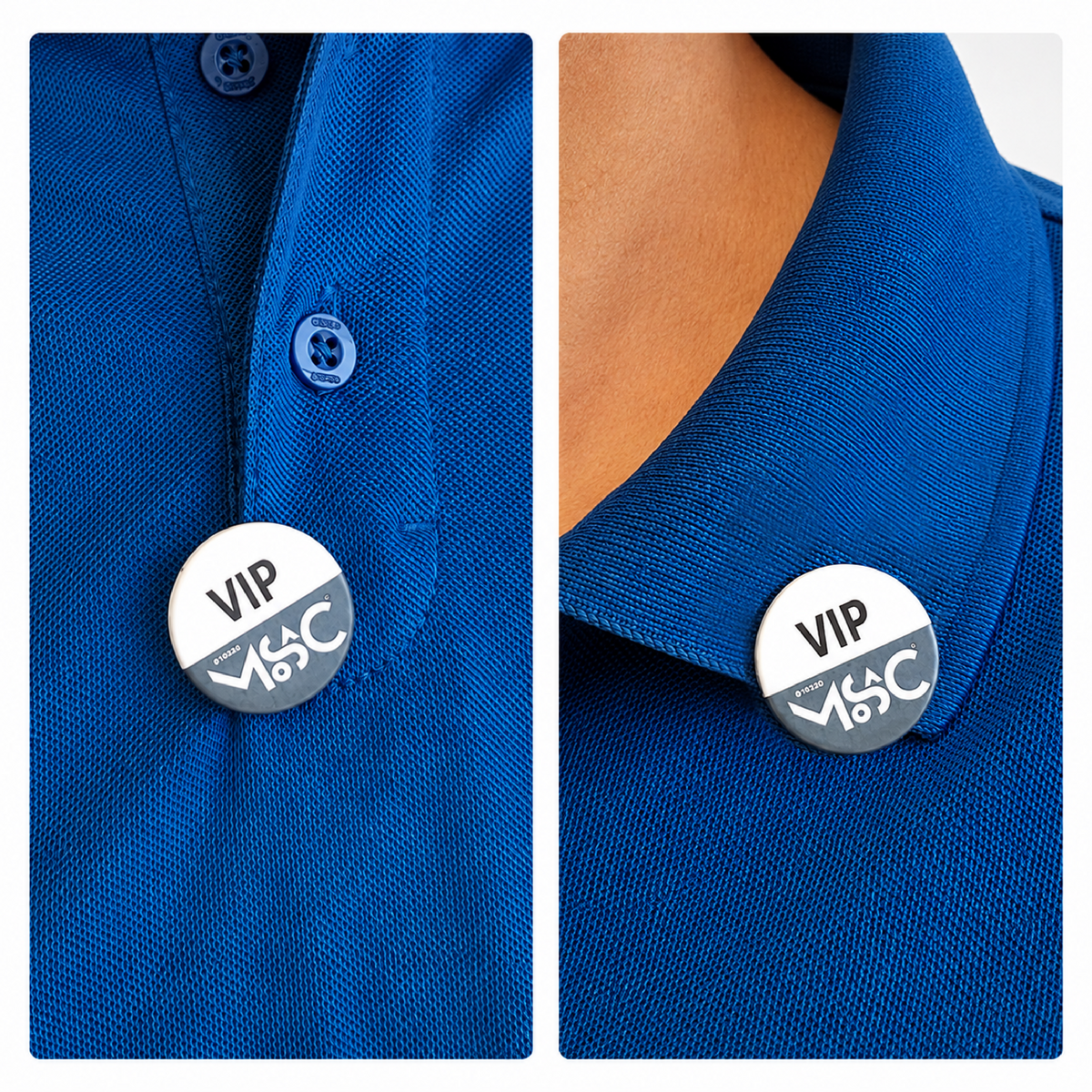 1 inch Clip Back Custom Button