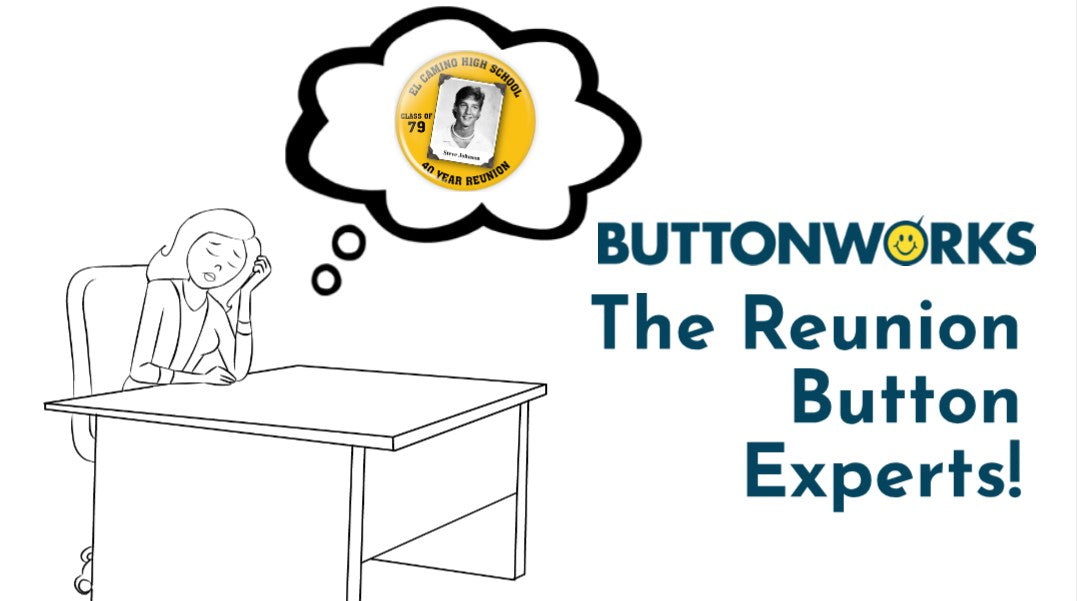Load video: Learn about how long it takes, how much it costs and the various options available for your reunion buttons. We make the process very easy!