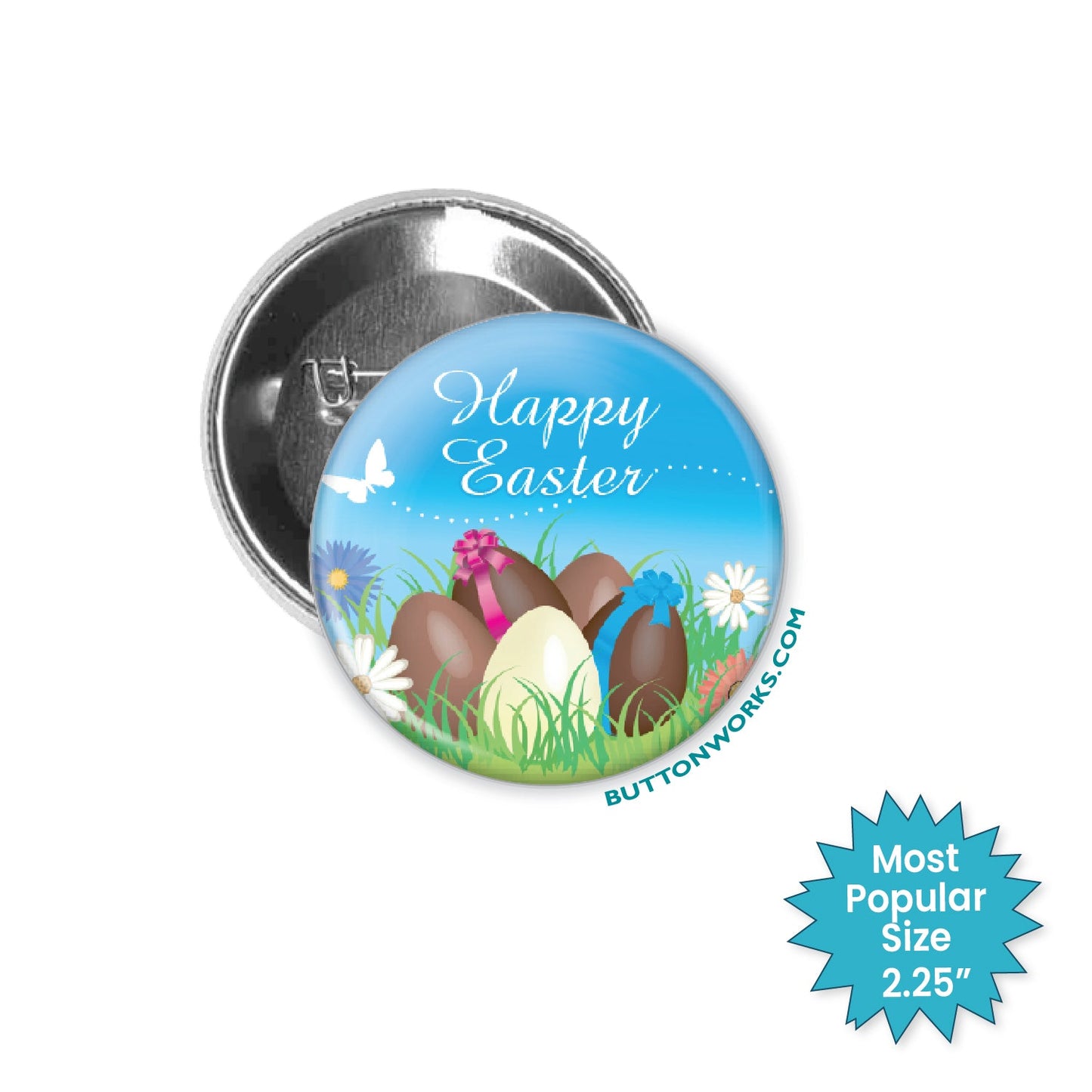 Easter Button  Easter Pin